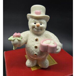 Lenox Porcelain Snowman, A snowman of My Own Figurine 4" Mint with box